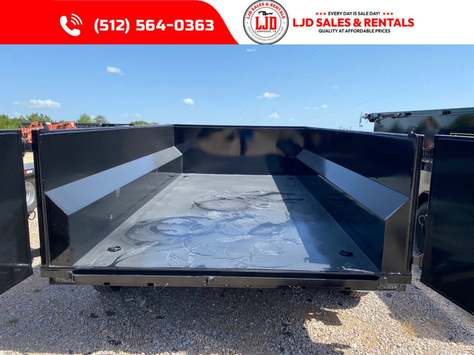 New 2026 US Built - 14'x3' - Tarp - 16K GVWR - Dump Trailer