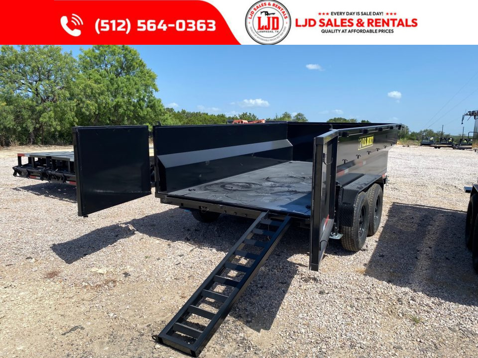 New 2026 US Built - 14'x3' - Tarp - 16K GVWR - Dump Trailer