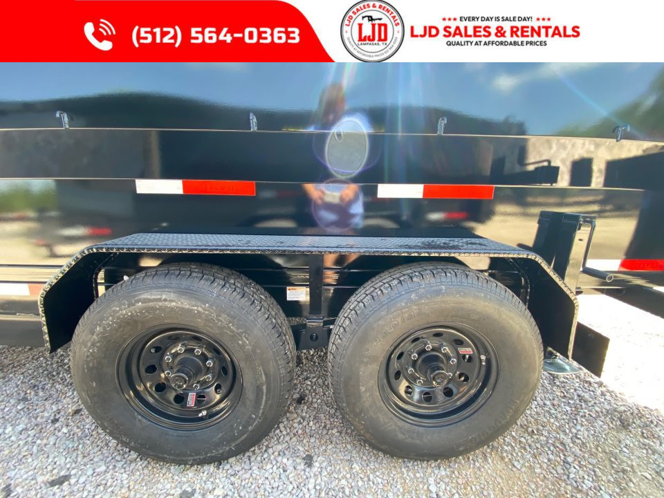 New 2026 US Built - 14'x4' - Tarp - 16K GVWR - Dump Trailer