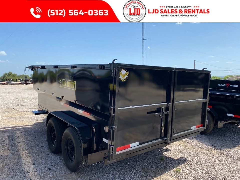 New 2026 US Built - 14'x4' - Tarp - 16K GVWR - Dump Trailer