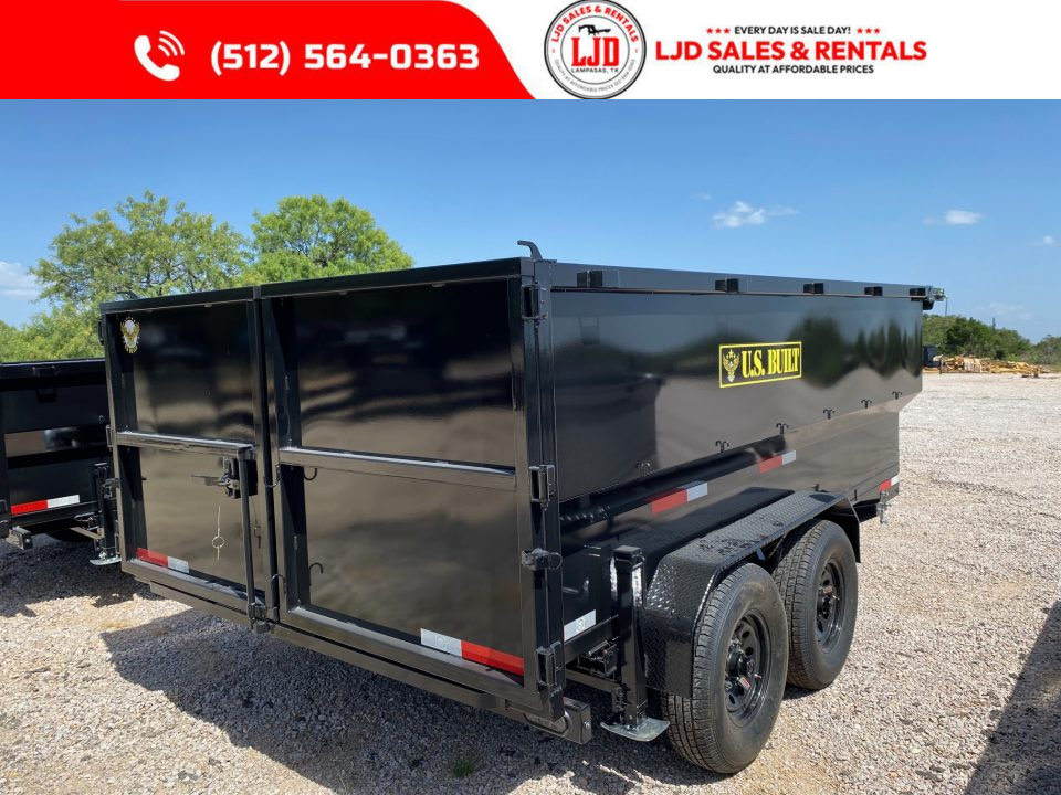 New 2026 US Built - 14'x4' - Tarp - 16K GVWR - Dump Trailer