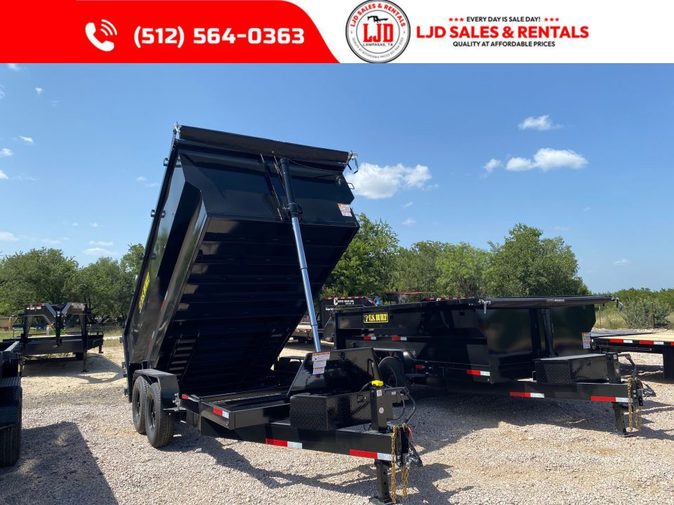 New 2026 US Built - 14'x4' - Tarp - 16K GVWR - Dump Trailer