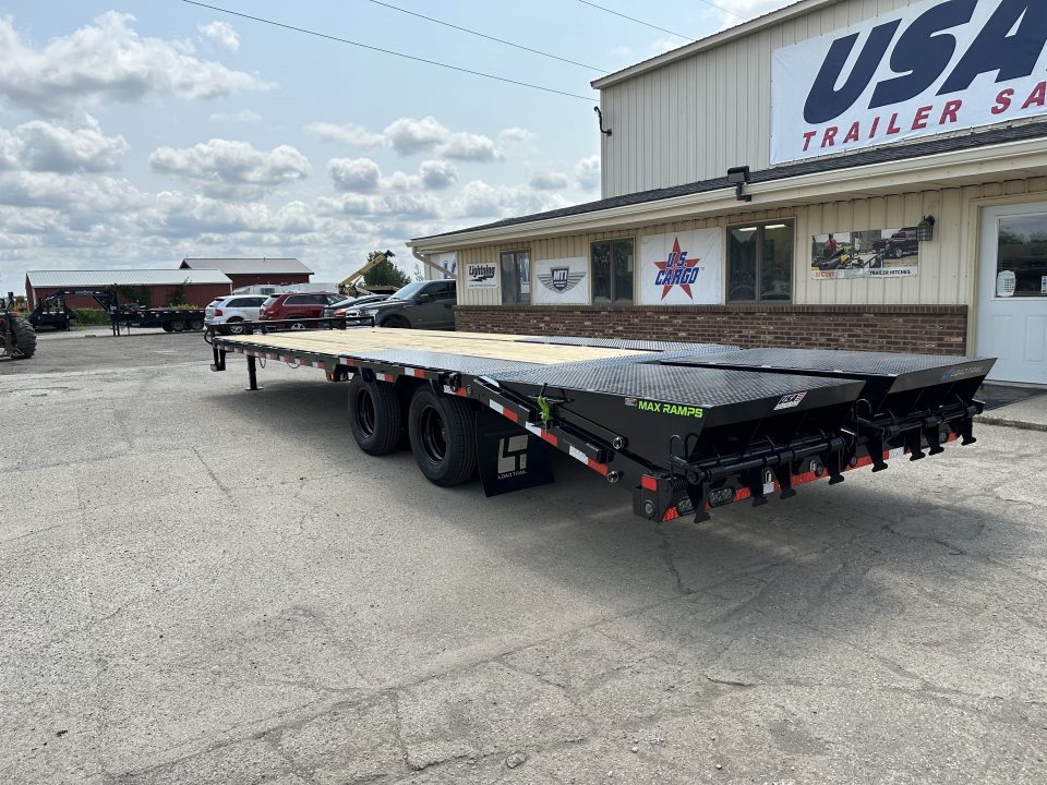 New 2026 Load Trail 102x30 Deckover tag 22k w/Max Ramps Deckover Trailer