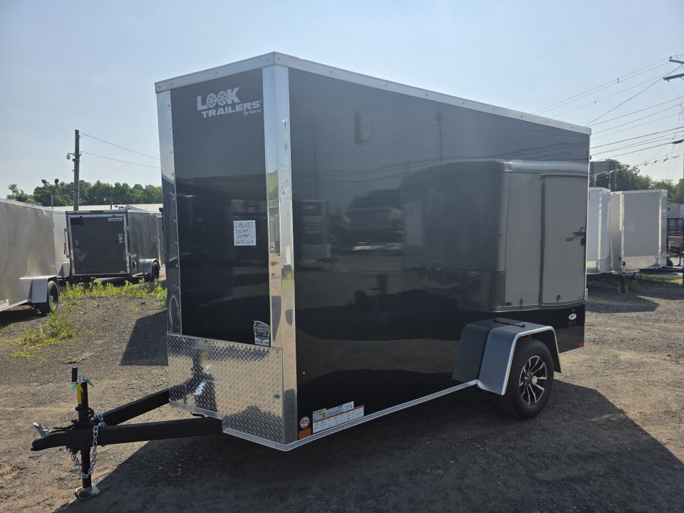 New 2026 Look Trailers ST DLX 6X12 - RAMP 7' INSIDE HEIGHT Cargo / Enclosed Trailer