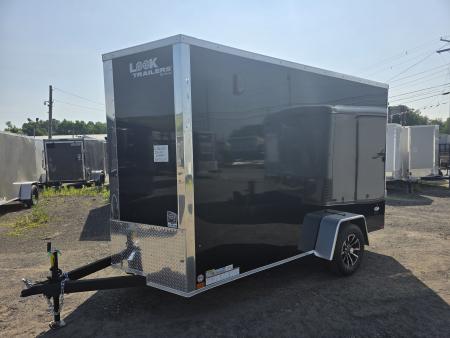 New 2026 Look Trailers ST DLX 6X12 - RAMP 7' INSIDE HEIGHT Cargo / Enclosed Trailer