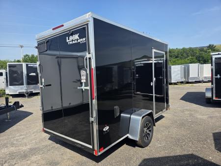 New 2026 Look Trailers ST DLX 6X12 - RAMP 7' INSIDE HEIGHT Cargo / Enclosed Trailer