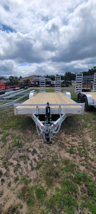 New 2026 H&H Trailers 82X22 14K ALUMINUM Equipment Trailer