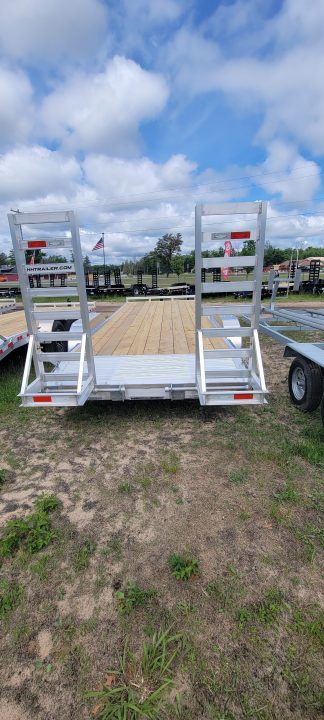New 2026 H&H Trailers 82X22 14K ALUMINUM Equipment Trailer