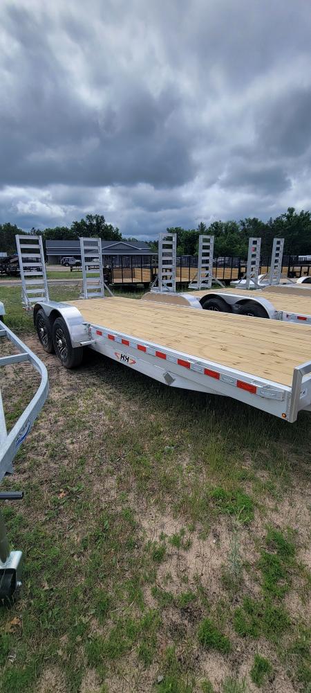 New 2026 H&H Trailers 82X22 14K ALUMINUM Equipment Trailer