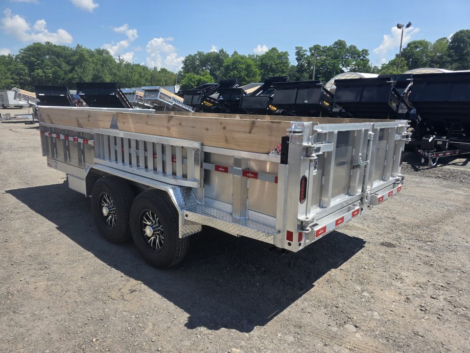 New 2026 Nordtek 82X16 14K - ALUMINUM Dump Trailer