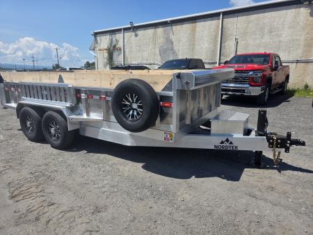 New 2026 Nordtek 82X16 14K - ALUMINUM Dump Trailer
