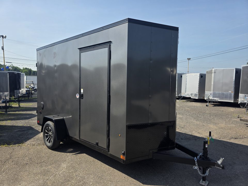 New 2026 Look Trailers ST DLX 6X12 - 7' - BARN DOORS Cargo / Enclosed Trailer