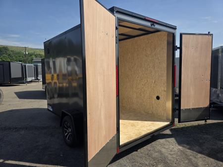 New 2026 Look Trailers ST DLX 6X12 - 7' - BARN DOORS Cargo / Enclosed Trailer