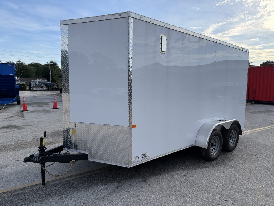 New 2026 Rock Solid Cargo 7X14 7K Cargo/Enclosed Trailer