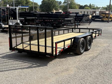 New 2026 Gorilla Trailers 6'4" x 18' Tandem Axle Utility Trailer