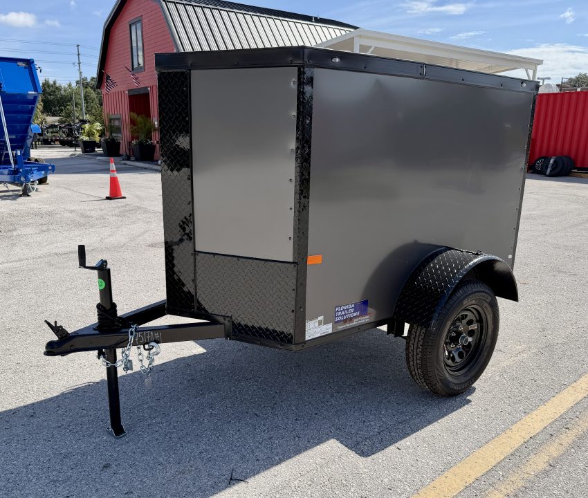 New 2026 Rock Solid Cargo 4X6 SA 2K Cargo/Enclosed Trailer