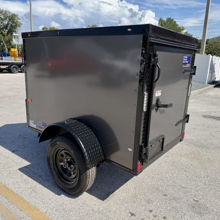New 2026 Rock Solid Cargo 4X6 SA 2K Cargo/Enclosed Trailer
