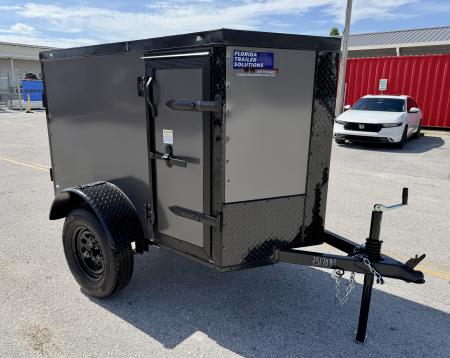 New 2026 Rock Solid Cargo 4X6 SA 2K Cargo/Enclosed Trailer