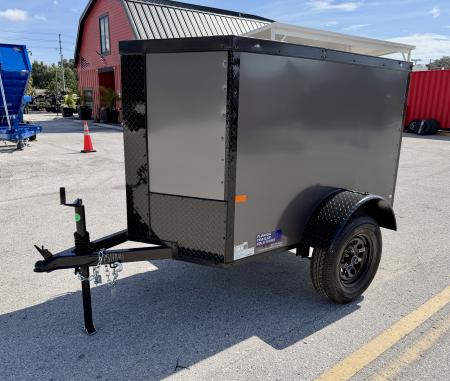 New 2026 Rock Solid Cargo 4X6 SA 2K Cargo/Enclosed Trailer