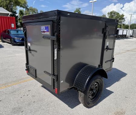New 2026 Rock Solid Cargo 4X6 SA 2K Cargo/Enclosed Trailer