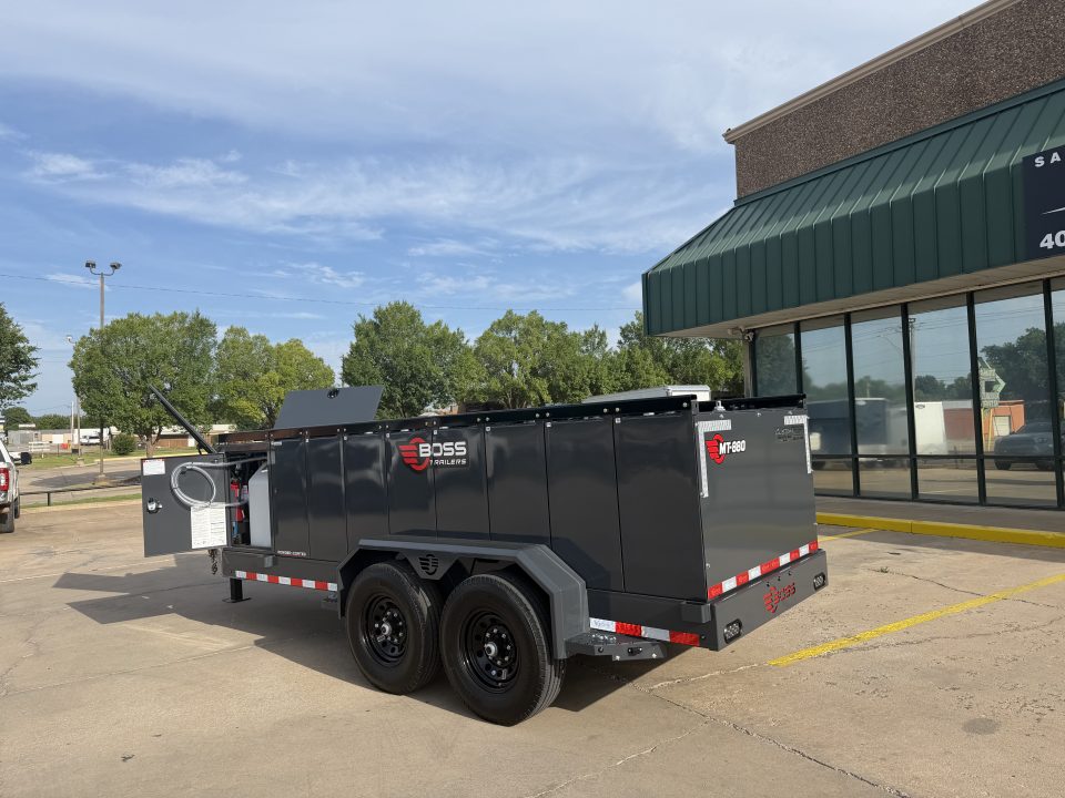 New #503332 2027 BOSS TRAILERS 880 GALLON MULTI TANK FUEL TRAILER 14K