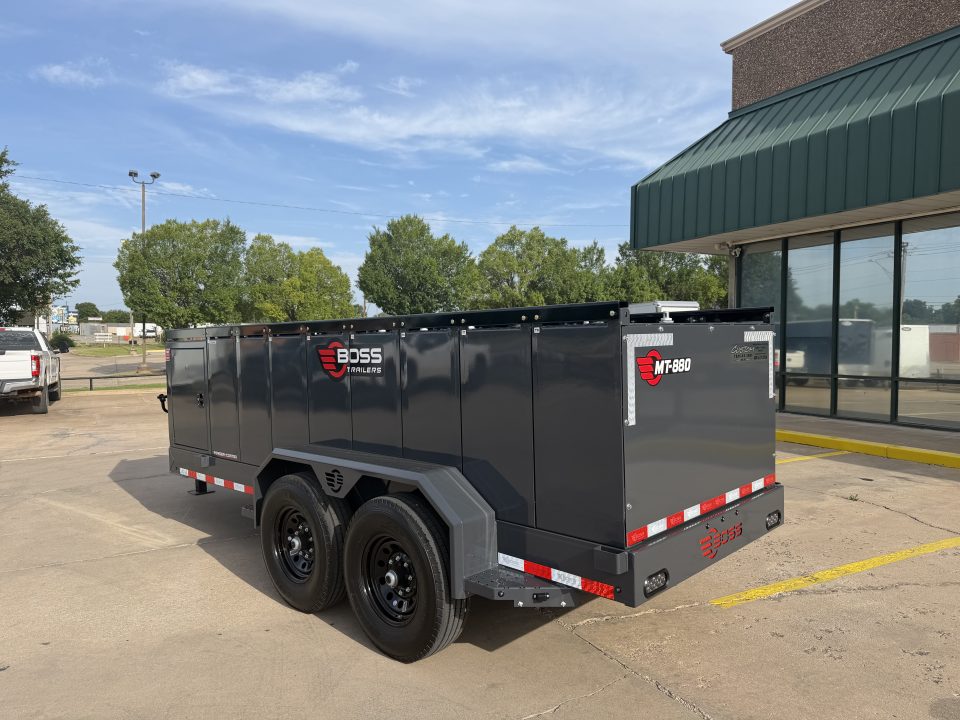 New #503332 2027 BOSS TRAILERS 880 GALLON MULTI TANK FUEL TRAILER 14K