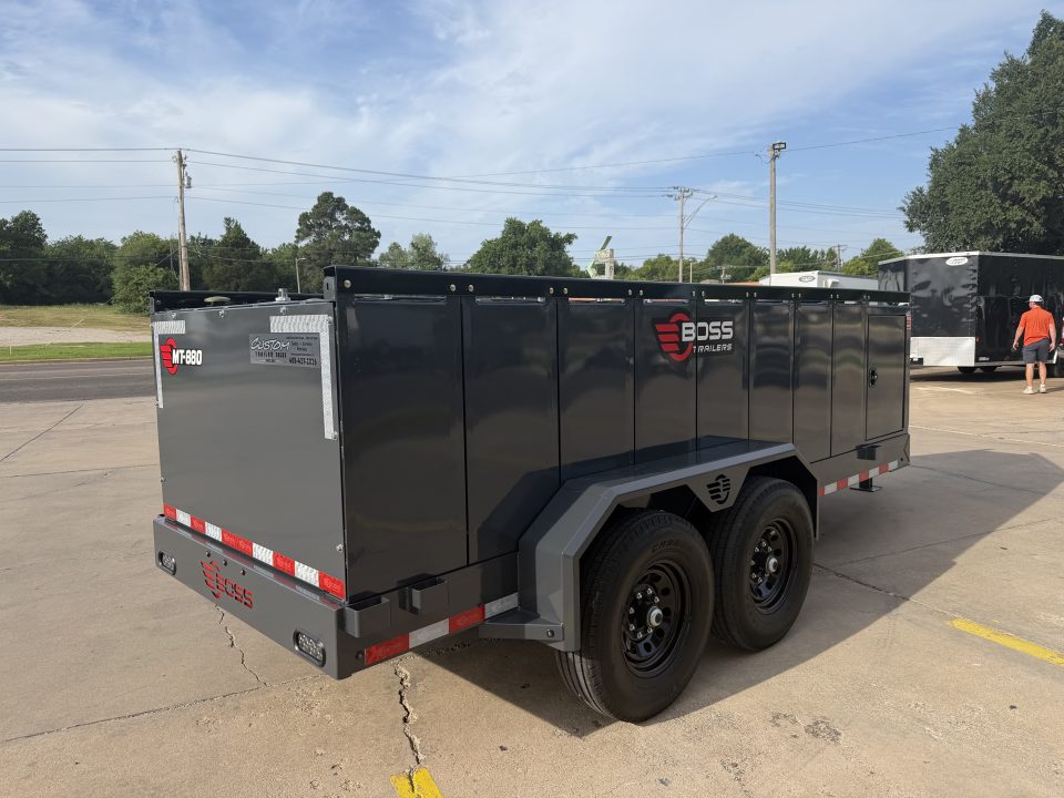 New #503332 2027 BOSS TRAILERS 880 GALLON MULTI TANK FUEL TRAILER 14K