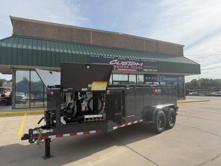 New #503332 2027 BOSS TRAILERS 880 GALLON MULTI TANK FUEL TRAILER 14K