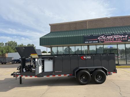 New #503332 2027 BOSS TRAILERS 880 GALLON MULTI TANK FUEL TRAILER 14K