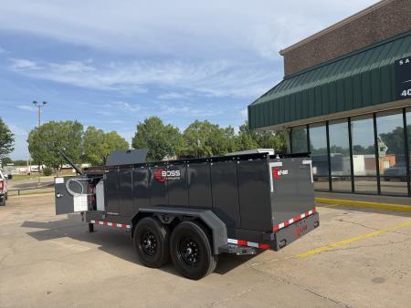 New #503332 2027 BOSS TRAILERS 880 GALLON MULTI TANK FUEL TRAILER 14K