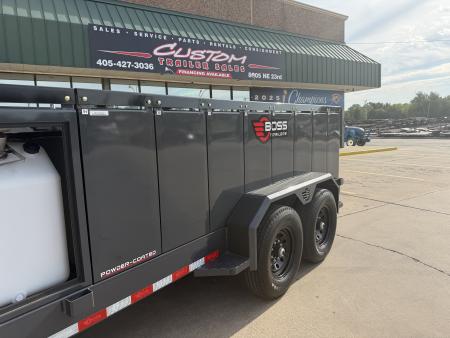 New #503332 2027 BOSS TRAILERS 880 GALLON MULTI TANK FUEL TRAILER 14K