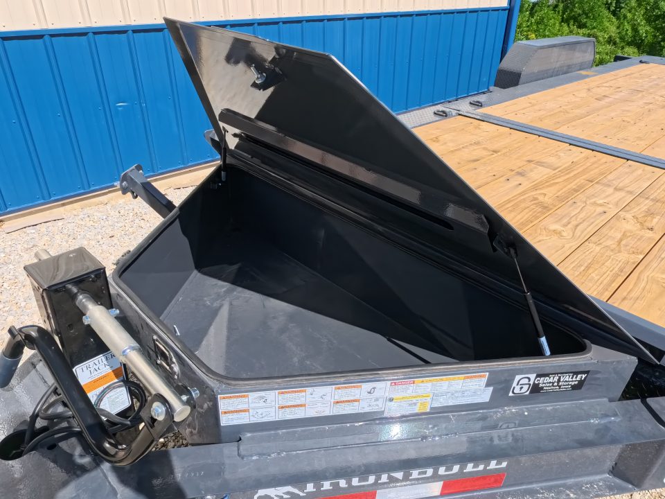 New 2027 Iron Bull 83 x 22 (16+6) TWB Tilt Equipment Trailer w/2 ) 7K Torsion Axles, Electric Brakes, Fork Holders and 10 Ply Tires
