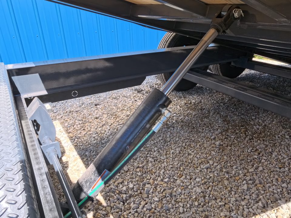 New 2027 Iron Bull 83 x 22 (16+6) TWB Tilt Equipment Trailer w/2 ) 7K Torsion Axles, Electric Brakes, Fork Holders and 10 Ply Tires