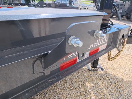 New 2027 Iron Bull 83 x 22 (16+6) TWB Tilt Equipment Trailer w/2 ) 7K Torsion Axles, Electric Brakes, Fork Holders and 10 Ply Tires
