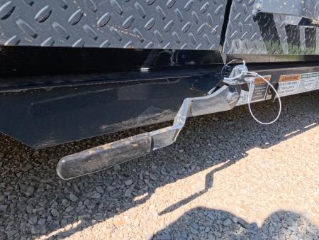 New 2027 Iron Bull 83 x 22 (16+6) TWB Tilt Equipment Trailer, 2) 7K Torsion Axles, Elec. Brakes, Fork Holders and 10 Ply Tires