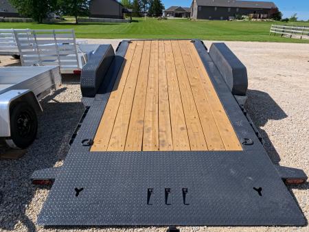 New 2027 Iron Bull 83 x 20 TWB (16 +4) Tilt Trailer 14K GVWR -2)7K Torsion Axles, Electric Brakes, Fork Holders, 10 Ply Tires