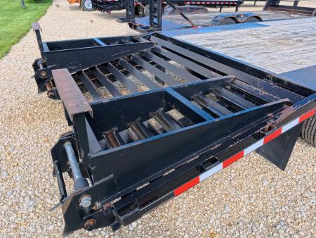 Used 2014 Mac-Lander Trailers USED 102" x 25' Deckover Trailer with 14K GVWR and New Tires