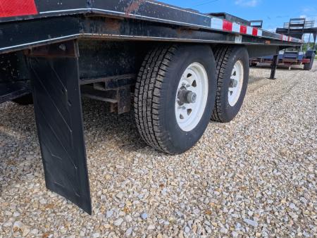 Used 2014 Mac-Lander Trailers USED 102" x 25' Deckover Trailer with 14K GVWR and New Tires