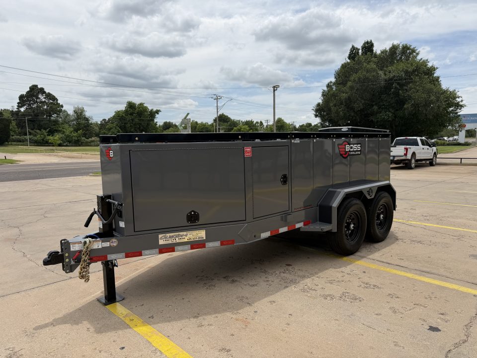 New #503243 2027 BOSS TRAILES 660 GALLON MULTI TANK FUEL TRAILER 12K