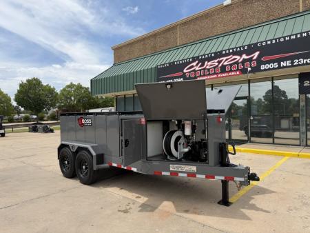 New #503243 2027 BOSS TRAILES 660 GALLON MULTI TANK FUEL TRAILER 12K