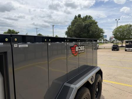 New #503243 2027 BOSS TRAILES 660 GALLON MULTI TANK FUEL TRAILER 12K