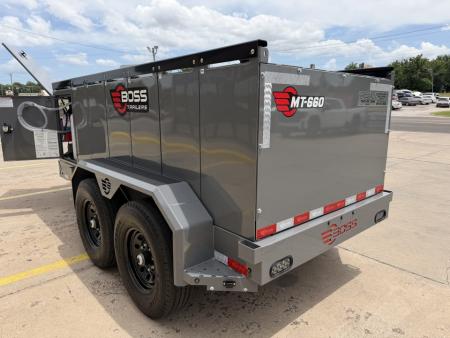 New #503243 2027 BOSS TRAILES 660 GALLON MULTI TANK FUEL TRAILER 12K