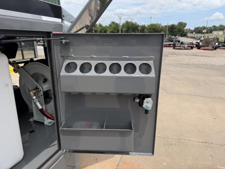 New #503243 2027 BOSS TRAILES 660 GALLON MULTI TANK FUEL TRAILER 12K