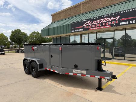 New #503243 2027 BOSS TRAILES 660 GALLON MULTI TANK FUEL TRAILER 12K