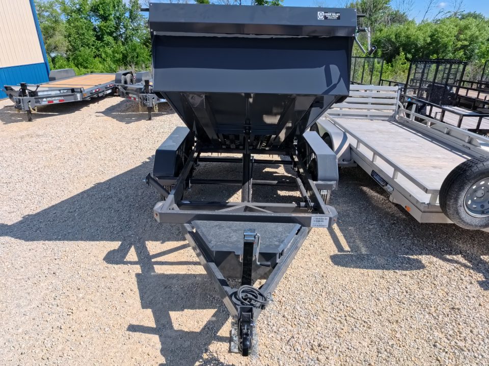 New 2027 Norstar 60 X 10 DCB Dump Trailer with 2) 3500 lb. Axles - Elec. Brakes, 8 Ply Tires - Gray
