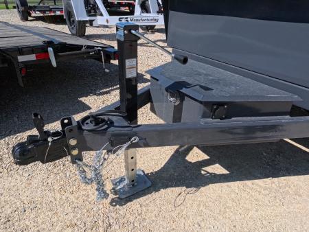 New 2027 Norstar 60 X 10 DCB Dump Trailer with 2) 3500 lb. Axles - Elec. Brakes, 8 Ply Tires - Gray