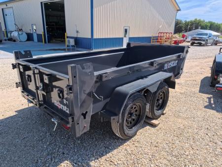 New 2027 Norstar 60 X 10 DCB Dump Trailer with 2) 3500 lb. Axles - Elec. Brakes, 8 Ply Tires - Gray