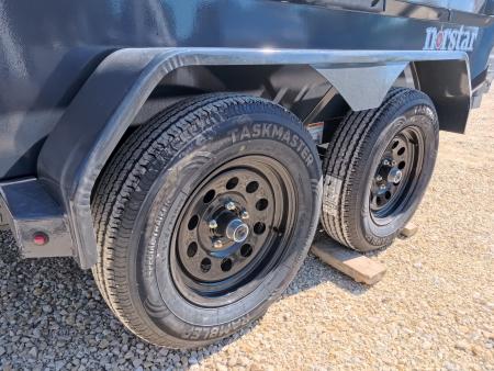New 2027 Norstar 60 X 10 DCB Dump Trailer with 2) 3500 lb. Axles - Elec. Brakes, 8 Ply Tires - Gray