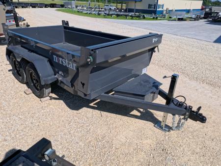 New 2027 Norstar 60 X 10 DCB Dump Trailer with 2) 3500 lb. Axles - Elec. Brakes, 8 Ply Tires - Gray