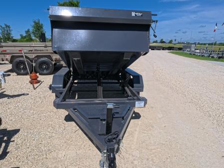 New 2027 Norstar 60 X 10 DCB Dump Trailer with 2) 3500 lb. Axles - Elec. Brakes, 8 Ply Tires - Gray